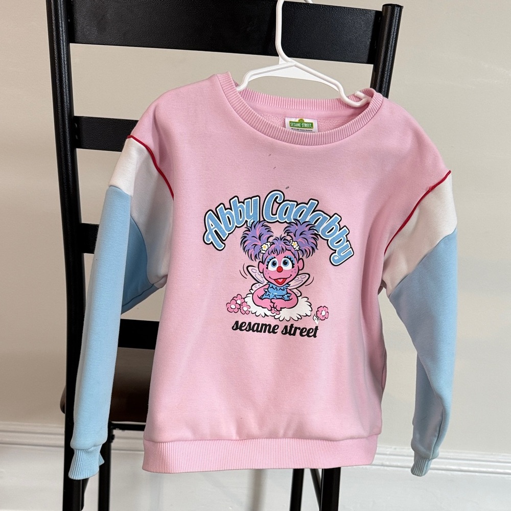 Sesame Street Abby Cadabby Pink and Blue Hoodie